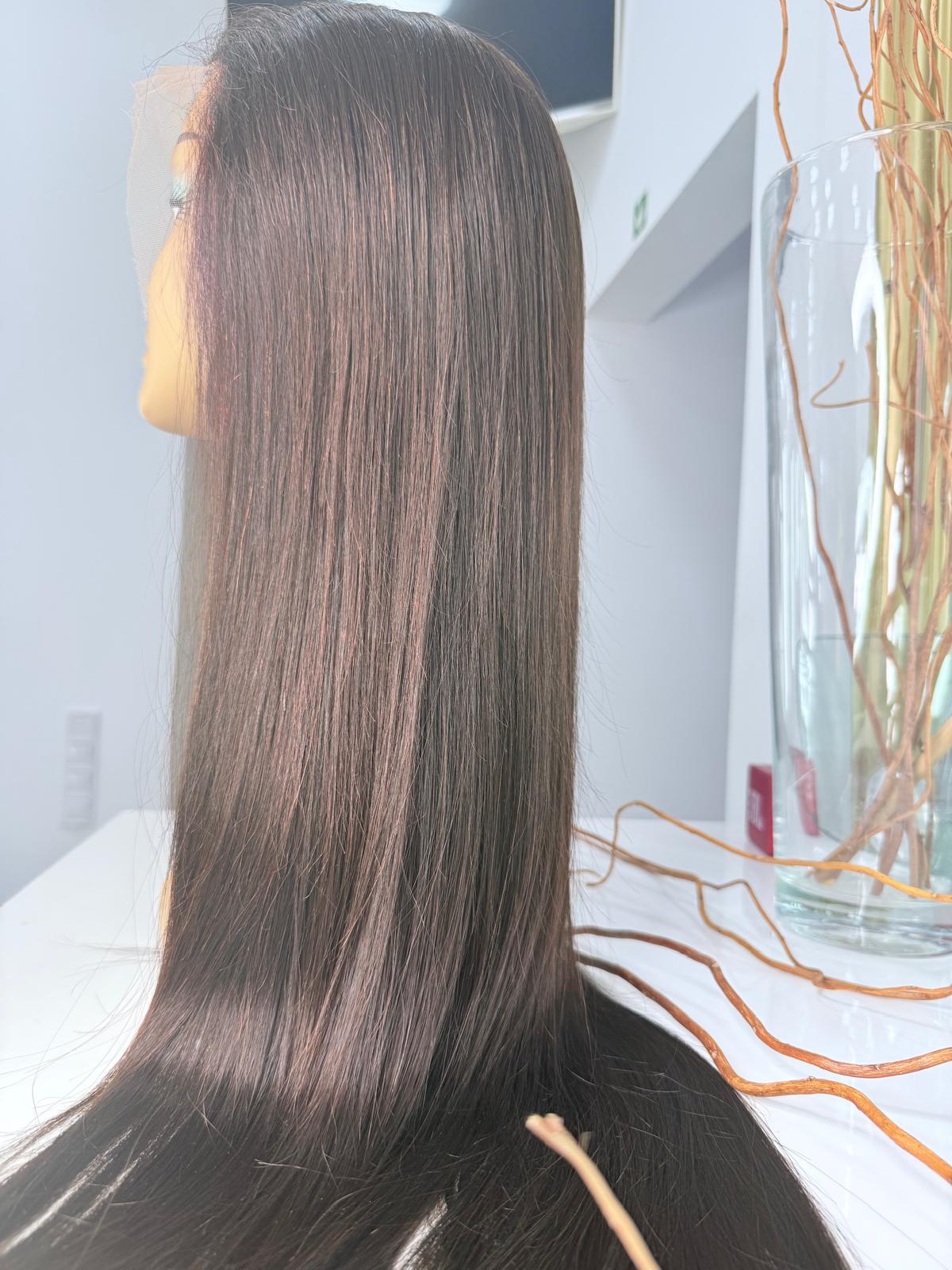 Luxury Straight Human Hair Lace Wig