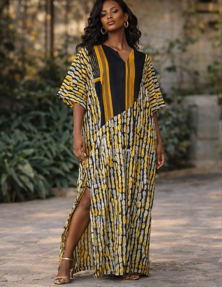 Golden Obsidian Kaftan