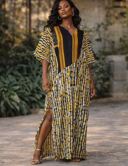 Golden Obsidian Kaftan
