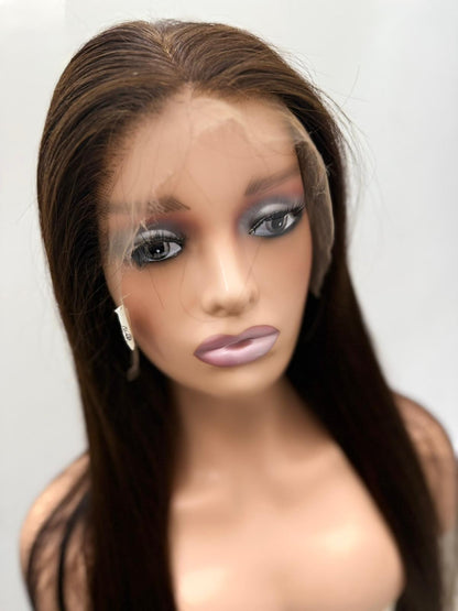 Bone straight Human Hair Closure